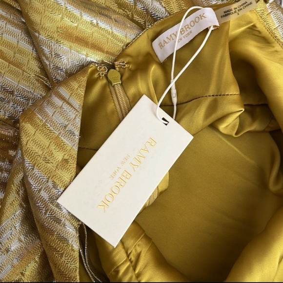 Ramy Brook Exclusive Amarynrhia Dress $625 NWT Size 2 - Picture 3 of 5